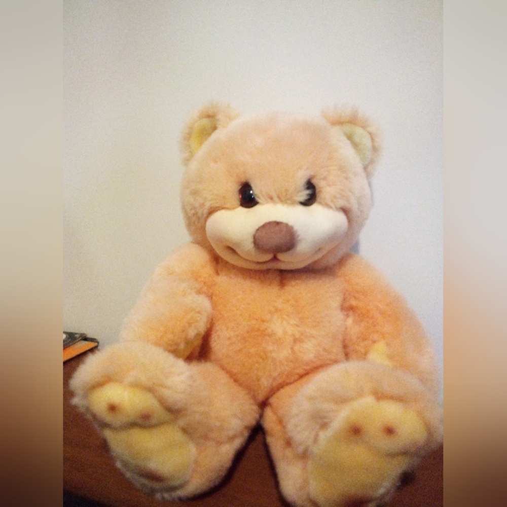 24K Polar Puff Dumplings Vintage Plush Bear 18 Inches